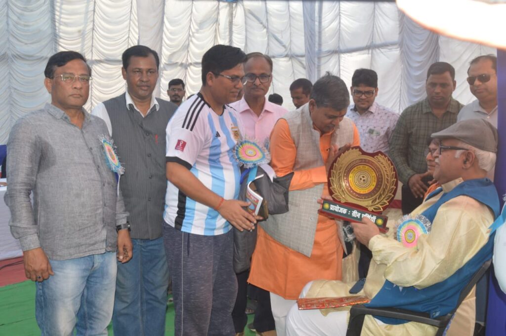 Purnia District Sports Association's foundation day was celebrated with pomp at the local DSA ground