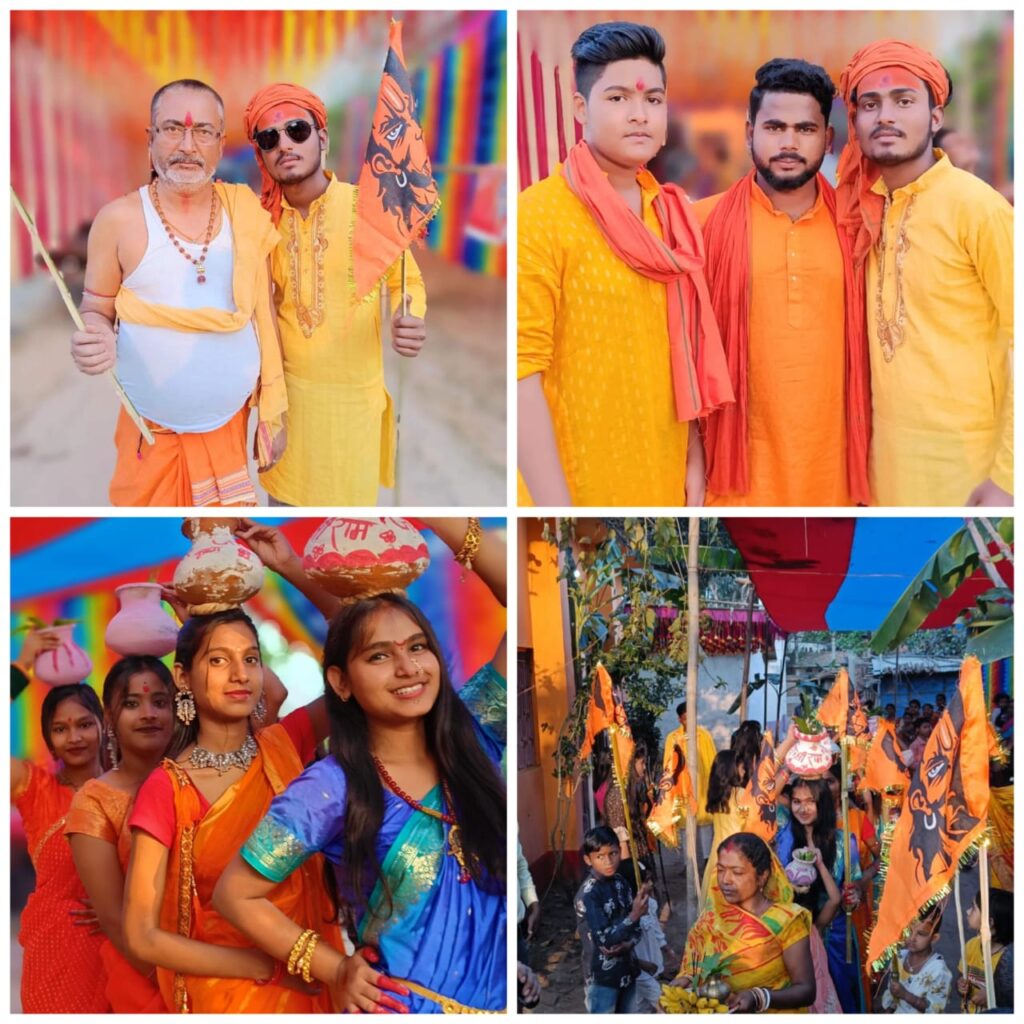 Two-day Ashtayam Sankirtan begins with Kalash Yatra in Rauta