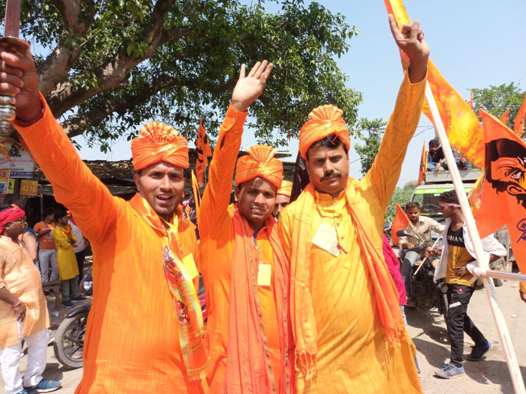 Rupauli became saffron, Jai Shriram echoed with the announcement of Rupauli area